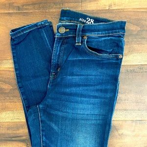 JCrew Lookout High Rise ankle jeans in size 28